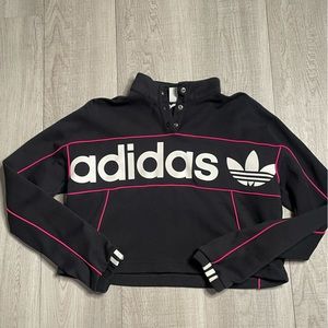 ADDIAS CROPPED SWEATER WOMEN SIZE M